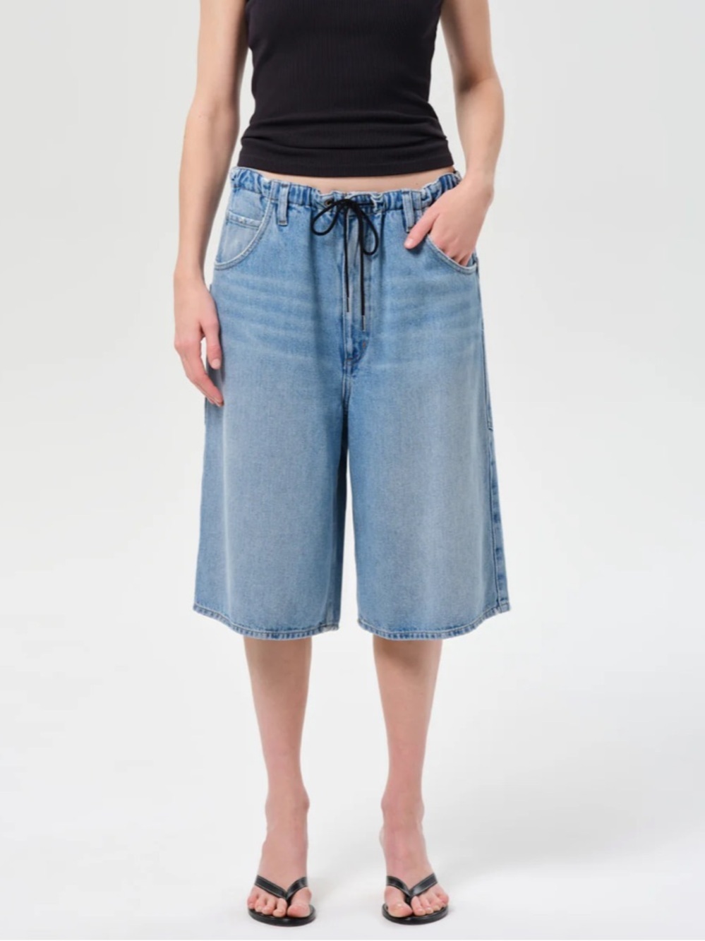 Agolde nwot Shaw short script drawstring baggy shorts